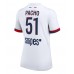 Paris Saint-Germain Willian Pacho #51 Bortedrakt Dame 2025-26 Korte ermer